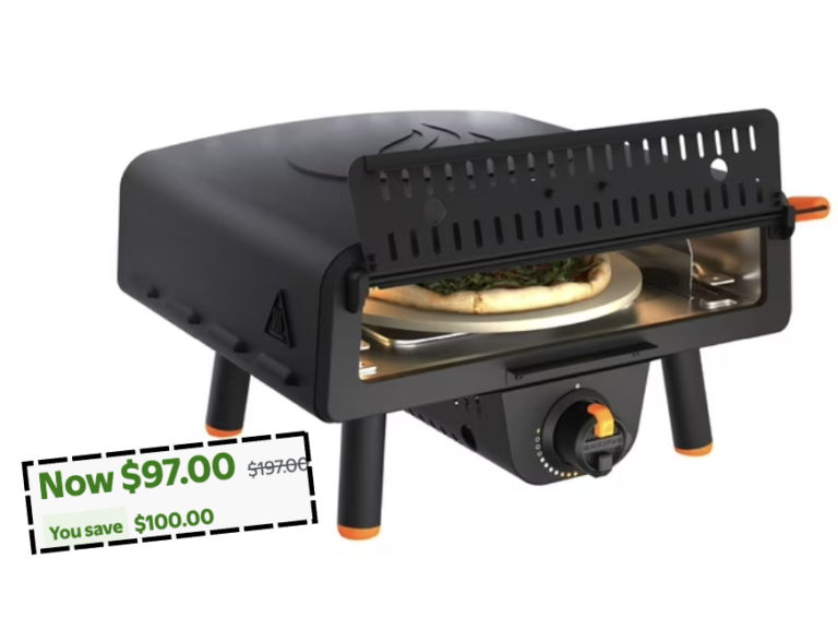 Blackstone pizza oven HALF off